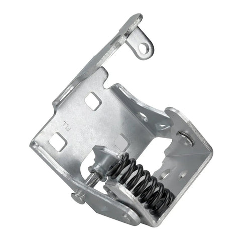 Front Lower Driver Door Hinge Heavy Duty Steel Bolt Straight Up Replacement For Chevy Silverado Tahoe Suburban Avalanche GMC Sierra, detailed view.
