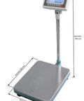 TBW 200 Bench Scale For Warehouse And Shipping With Lb Kg Switchable 200lb Capacity 0.05lb Readability NTEP Legal For Trade