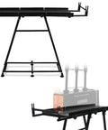 Pro Grade Blacksmith Forge Kit Stand For Single Double And Triple Burner Propane Forge 36 Inch Tool Kit Heat Resistant Portable Handy For Knife Making And Metalworking.