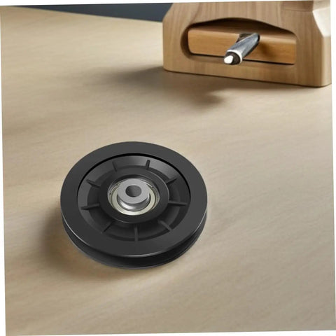 Two Pack Fitness Pulley Wheel Replacement Bearings Roller For Cable Machines And Home Gym Systems Easy Install Noise Reduction And Smoother Operation For Better Workouts black pulley wheel bearing