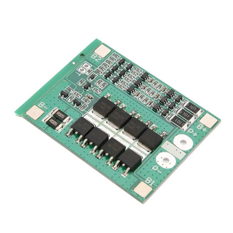 Heavy Hitter 3S 12V Lithium Battery Protection Circuit Board with components for overcharge protection and cell balancing.