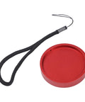 Rugged CNC Anodized Aluminum Telescope Dust Cover With Red And Black Protective Cap For Camera Lenses And Focusing Mounts Built To Last Rust