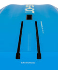 Wing Raider V1 Wing Foil Board 70 L bottom view showing foil mount and design details for stable control and easy progression