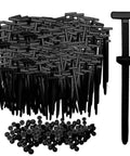 Heavy Duty Nylon Zip Tie Buckles For Cars And Engine Bay Reusable Universal Locking Ties UV Resistant Black