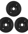 Heavy Duty Replacement Blade Drive Pulley For John Deere 240 With 46-Inch Deck Model Years 1988 To 1992 Mod C8L-42283 black pulleys for mower deck components.