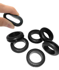 One Inch Outer Diameter Rubber Grommets With Three Quarters Inch Inner Diameter, Twenty Pieces For Wiring Cables Plugs And Automotive Use