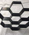 Hexagon Brick Mold For Concrete Pavers Reusable Hex Tile Mold For DIY Garden Path And Patio Floors Easy To Use No Fuss Durable Build 11.41 By 11.02 By 1.69 Inches Perfect Paver Template