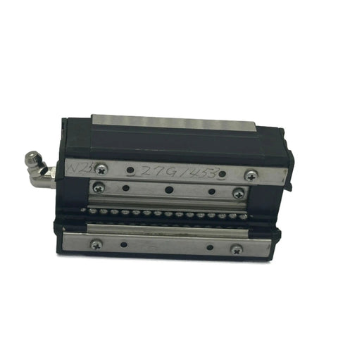 SR25W Linear Guide Block With FourRow Ball Bearings For CNC Machines And 3D Printers Built Tough For Heavy Duty Radial Rail Carriage For Precision Motion Control And Automation, black steel carriage