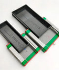 Pro Grade Linear Guide Block For Smooth Motion 15C 1 Piece Slider Excluding Rails 12H Compatible, shown top view of MGW15C and MGW12.