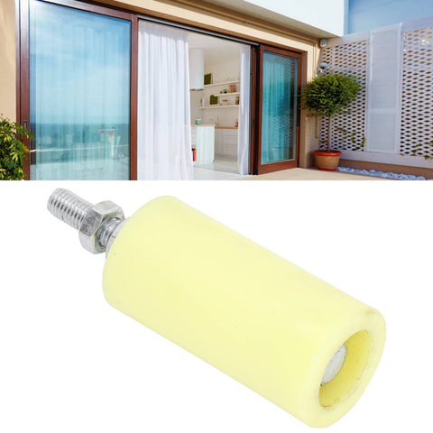 Nylon Gate Roller Set For Outdoor Sliding Gates, Heavy Duty Wear-Resistant Gate Guide And Support Roller displayed outdoors