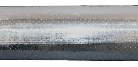 Premium Radiant Barrier Insulation Foil Roll Covers 1000 Square Feet Four Feet Wide quick install perforated tear-proof surface.