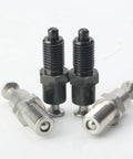 Workhorse Indexing Plunger With Hand Retractable Spring Pin Locking Screw, heavy-duty steel bolts for CNC machining and woodworking jigs.