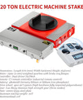 20 Ton Electric Machinery Skate Dolly With Remote Control Warehouse Workhorse For Heavy Duty Moving Skates shown with specs