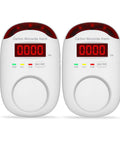 Plug-In Carbon Monoxide Detector With Digital LED Display, Real Time CO Level Monitoring For Home Kitchen Bedroom, 2 Pack