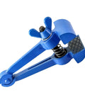 Heavy Duty Handheld Vise Pliers 50mm Mini Bench Clamp For DIY And Home Use, blue cast iron tool for clamping projects.