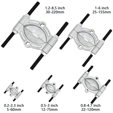 Heavy Duty Bearing Puller And Gear Pinion Separator Tool 0.2-2.3 Inch 5-60mm multiple sizes front view