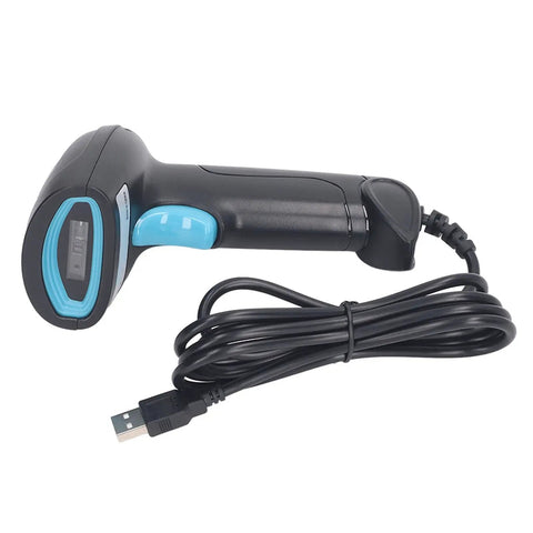 1D Barcode Scanner USB Wired Workhorse For Quick Checkout And Inventory Fast Decoding Accurate 1D Reading For Supermarkets