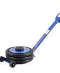 Heavy Duty Triple Bag Air Jack 5 Ton 11000 Lb Pneumatic Car Hoist For Trucks And Suv Solid Steel Pipe Core side view