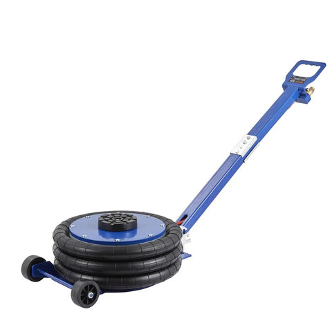Heavy Duty Triple Bag Air Jack 5 Ton 11000 Lb Pneumatic Car Hoist For Trucks And Suv Solid Steel Pipe Core side view