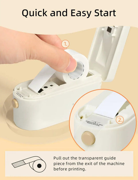 Portable Bluetooth Label Maker Straight Up Game Changer For Home Office And Storage Dope Rechargeable Label Printer With Waterproof Tape Rolls, easy setup process.