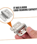 Heavy duty zinc alloy cabinet hinges with high load capacity