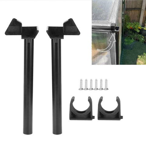 Greenhouse Rainwater Gutter Downpipe Kit With Water Butt And Drainage Accessories Easy Setup And Durable PVC Aluminum Construction For Weather Resistant Long Lasting Water Harvesting And Simple Maintenance