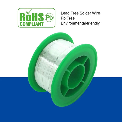 Fine 0.3mm Lead Free Solder Wire For Micro Electronics Soldering Rosin Flux Core Alloy Sn99 Ag0.3 Cu0.7 RoHS compliant spool