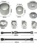 Rear Axle Arm Suspension Bushing Press Kit Pro Grade Removal And Install Tool For Audi And Volkswagen components