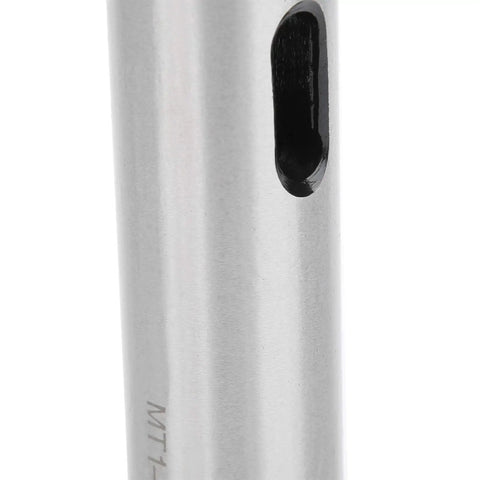 MT1 To MT2 Morse Taper Drill Sleeve Reducing Adapter Lengthened High Speed Steel CNC Fixture Tool With 0.015mm Precision For Lathe And Milling Machines, close-up