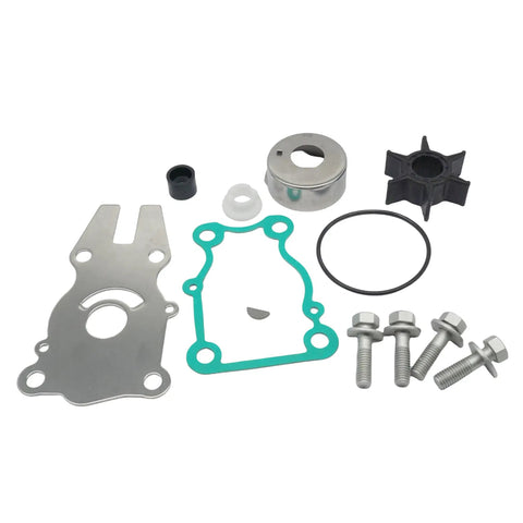 Water Pump Impeller Kit For Yamaha Outboard 40 50 60 HP F40 C40 P40 F50 C50 P50 F60 2 Stroke Replacement Includes Impeller 6H3 44352 00 00 Sierra 18 3434 Gearcase Repair