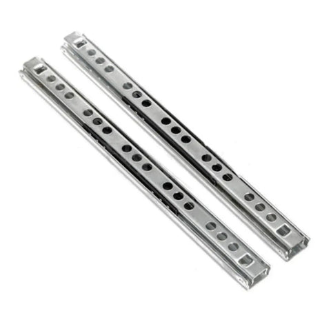 Top Shelf Two Pack Kitchen Cupboard Drawer Slides Bringing Dime Right Full Extension Metal Guide Rail for smooth drawer glide