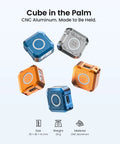 SE1 Keychain Flashlight Compact 300 Lumen EDC Light With UV Light And RGB Modes rechargeable aluminum design image