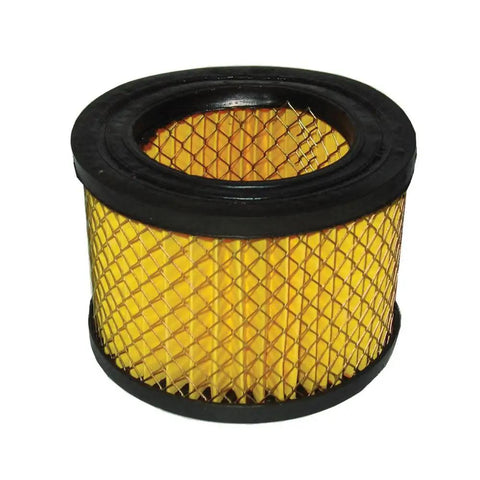 Air Filter Element VX 019-0221RP For 14 And 18 CFM High-Flow Single-Stage Pumps, 1-piece replacement showing yellow mesh and black rims.