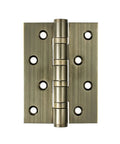 Beefy 4 Inch Stainless Steel Flat Door Hinges For Interior And Security Doors Anti Theft Ready Bronze Matte Black Yellow Bronze