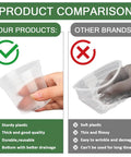 Product comparison of Clear Seed Starter Pots 2.5 Inch, 100 Pack Round Seedling Pots For Germination vs. other seedling pots