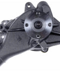 Front view of Premium Engine Water Pump Pro Grade Replacement With OE Exact Fit, Leak Tested Seals And Bearings, Durable Castings