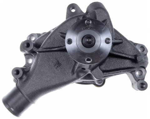 Front view of Premium Engine Water Pump Pro Grade Replacement With OE Exact Fit, Leak Tested Seals And Bearings, Durable Castings