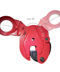 Vertical Plate Clamp Workhorse Heavy Duty Lifting Clamp With Lock Handle For Steel Plates Up To 4400 Lbs 2 Ton WLL Durable Serrated Jaws