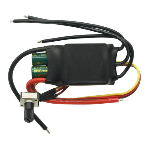 7 To 24V 200W Brushless DC Motor Controller ESC With Potentiometer, 3 Phase Hallless Drive Module, Speed Controller Board