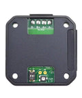 Integrated Stepper Motor Driver Delivering Badass Torque With Adjustable 0 To 2 Amps At 10 To 28Vdc For Nema 8 11 14 17 Motors Featuring Compact Build top view with wiring terminals