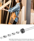 Pro 9mm Pocket Hole Drill Jig Guide Set With Twist Step Bit And Wrench For Rock Solid Woodworking Projects And Smooth Clearance Hole Drilling Every Time. 9mm twist step drill bit for pocket hole guide, steel, with chuck