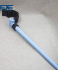 Waterjet cylinder wrench with 3 inch OD blue shaft and black clamp, Win-Win watermark