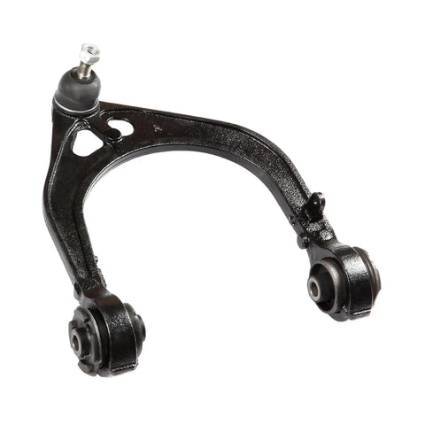 12 Piece Front Upper Control Arm Suspension Kit For 2011-2014 Chrysler 300 RWD, 2011-2014 Dodge Challenger RWD, And 2011-2014 Dodge Charger RWD, Includes Left And Right Upper Arms With Ball Joints, Ready For Install, black steel upper control arm