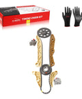 Timing Chain Kit With Sprocket For 2.4L Jeep Cherokee 2014-2022, Compass 2014-2022, with gloves and packaging box