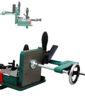 Woodworking Tenoning Machine With Adjustable Support Plate 0 To 45 Degree Tilt 82.5mm Clamp Capacity side view
