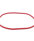 Power Twist V Belt Beefy Five Feet Long And Half Inch Wide Adjustable Link Belt Type A for lathes, red polyurethane composite build