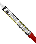 Stainless Steel Paint Marker with Low Corrosion Formula, Valve Action Pens, 2.3mm Medium Tip, Red Cap