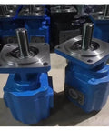 Direct Replacement Hydraulic Gear Pump For Heavy Equipment OEM Style Gear Oil Pump Compatible With XCMG Wheel Loaders And 2063 2050 2040 Series 803099524 803004104 Spare Parts For Quick Swap blue metal hydraulic gear pumps with shaft and flange