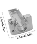 Aluminum Alloy Soldering Iron Stand With Stable Base And Automatic Temperature Control, showing compact 6.4x3.5 cm size