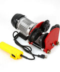 1 Ton Electric Trolley Hoist On I Beam Track For Straight Rail Setups, Built For Real Heavy Lifts with control switch